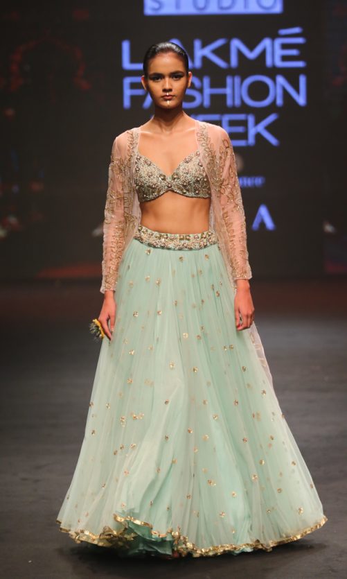 Pistachio Green Lehenga