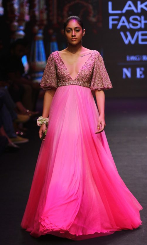 Pink Ombré Gown