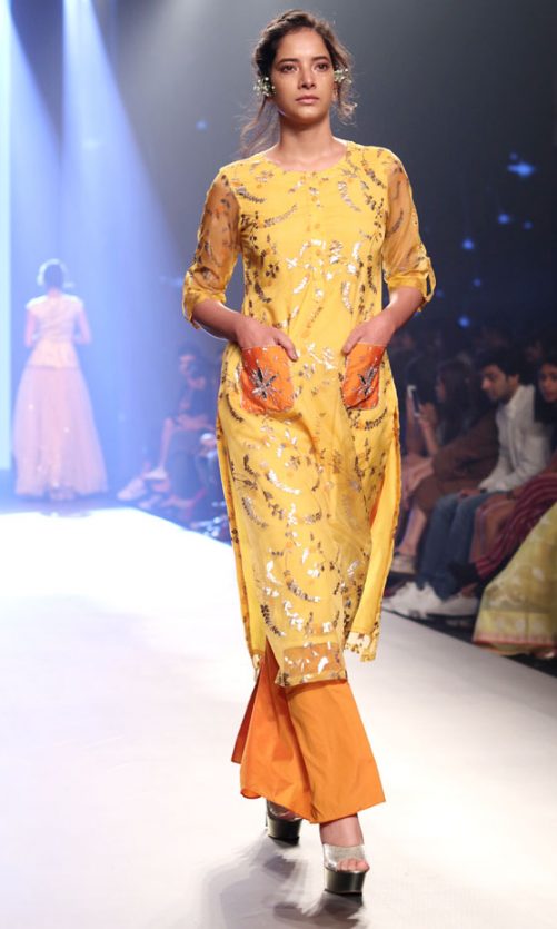Mustard Yellow Kurta