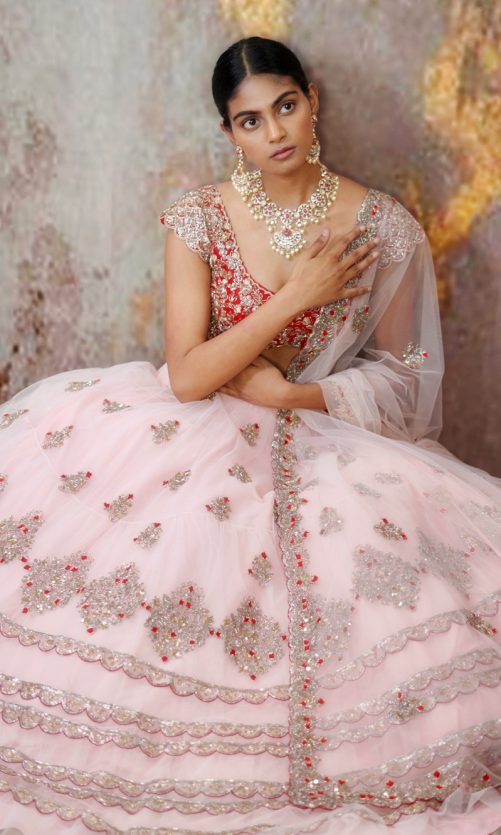 Pastel Pink Lehenga